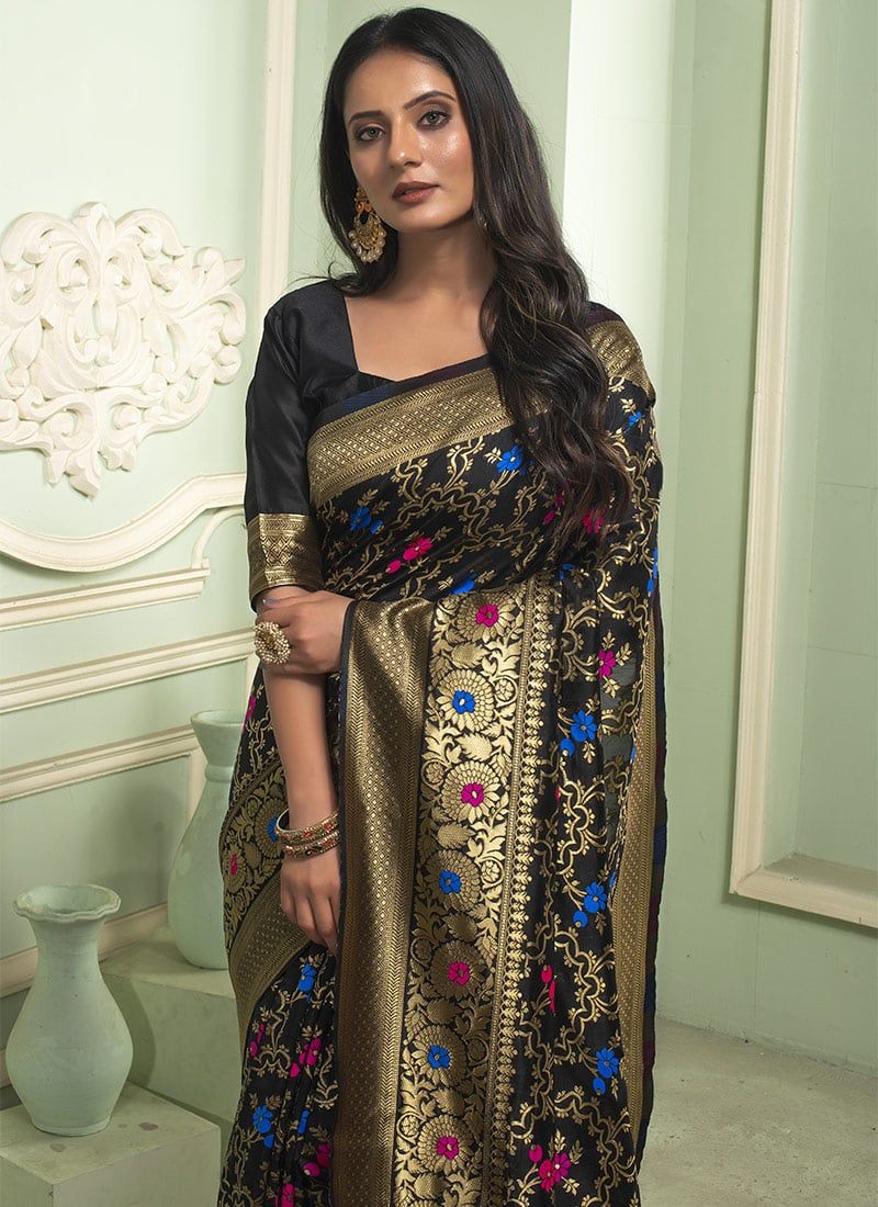  KT 64 Banarasi Silk Designer Sarees Catalog